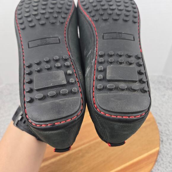 Allen Edmonds Mens 11.5D Interstate 90 Black Leather Casual Driving Moc Loafer main image 9